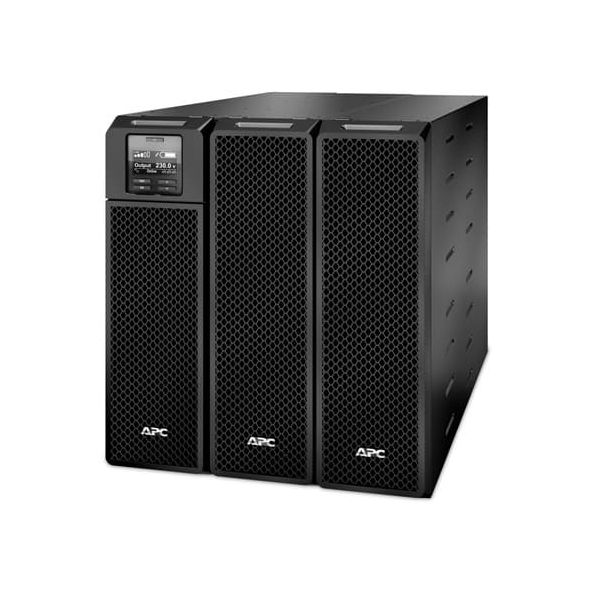 APC Smart-UPS On-Line SRT8KXLI - Noodstroomvoeding, 6x C13, 4x C19, hardwire 1 fase uitgang, Embedded NMC, tower, 8000VA (SRT8KXLI)