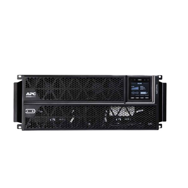 APC Smart-UPS On-Line SRTG5KXLI Noodstroomvoeding, 5000VA/W, 230V hardwired in&uit, 2x C19, 1x C13, NMC (SRTG5KXLI)