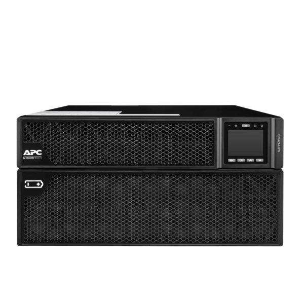 APC Smart-UPS On-Line SRTG8KXLI Noodstroomvoeding, 8000VA/W, 230V hardwired in&uit, 2x C19, 1x C13, NMC (SRTG8KXLI)