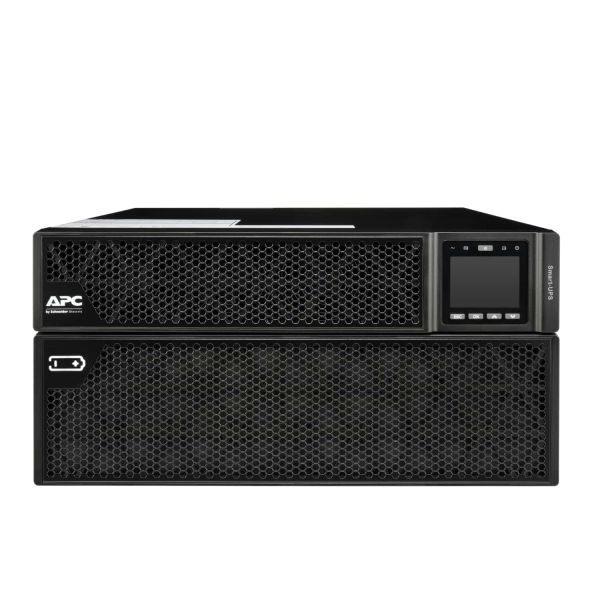 APC Smart-UPS On-Line SRTG8KXLI Noodstroomvoeding, 8000VA/W, 230V hardwired in&uit, 2x C19, 1x C13, NMC (SRTG8KXLI)
