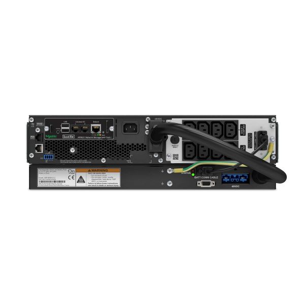 APC Smart-UPS Li-Ion SRTL1000RMXLI-NC Noodstroomvoeding - 1000VA, 8x C13, USB, Rack/tower convertible, NMC (SRTL1000RMXLI-NC)