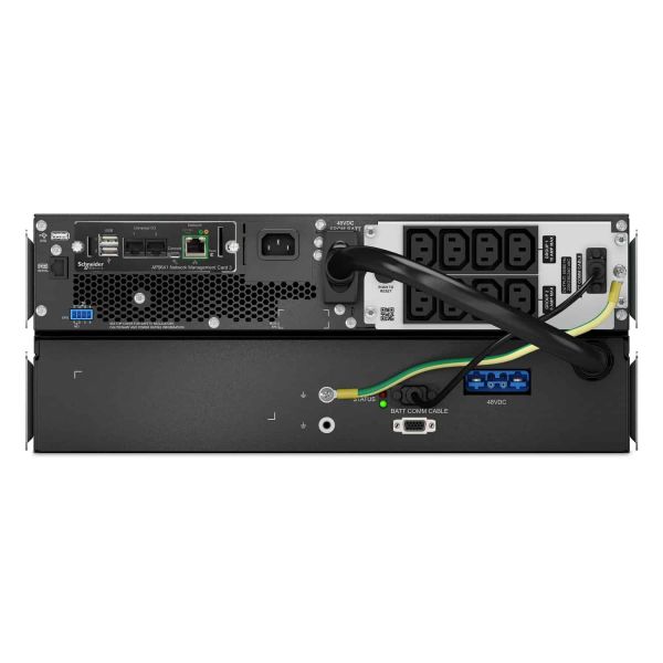 APC Smart-UPS Li-Ion SRTL1500RM4UXLI-NC Noodstroomvoeding - 1500VA, 8x C13, USB, Rack/tower convertible, long runtime, NMC (SRTL1500RM4UXLI-NC)
