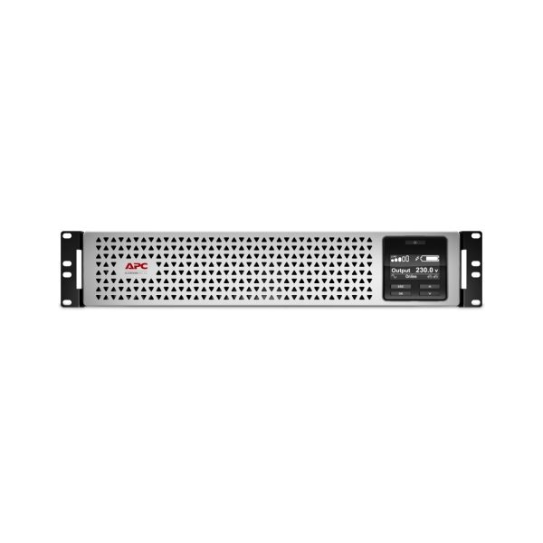 APC Smart-UPS On-Line, 1500VA, Rekmontage 2U, 230V, 8x IEC C13 uitgang, SmartSlot, verlengde runtime, Rail kit niet inbegrepen, voor gebruik met externe lithium-ion batterij (SRTL1500RMXLI)