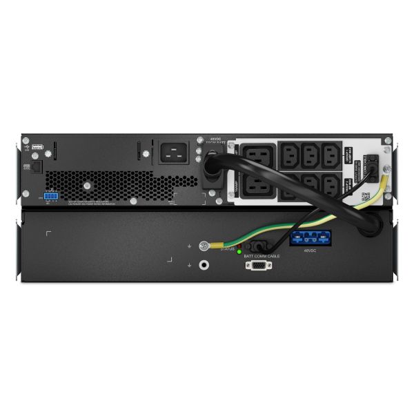 APC Smart-UPS Li-Ion SRTL2200RM4UXLI Noodstroomvoeding - 2200VA, 6x C13, 2x C19, USB, Rack/tower convertible, long runtime (SRTL2200RM4UXLI) 5/5 APC Smart-UPS Li-Ion SRTL2200RM4UXLI Noodstroomvoeding - 2200VA, 6x C13, 2x C19, USB, Rack/tower convertible, long runtime (SRTL2200RM4UXLI)
