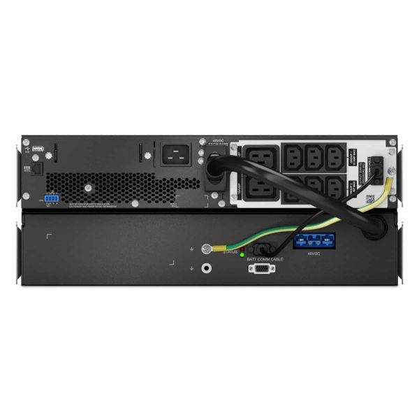APC Smart-UPS Li-Ion SRTL2200RM4UXLI Noodstroomvoeding - 2200VA, 6x C13, 2x C19, USB, Rack/tower convertible, long runtime (SRTL2200RM4UXLI)