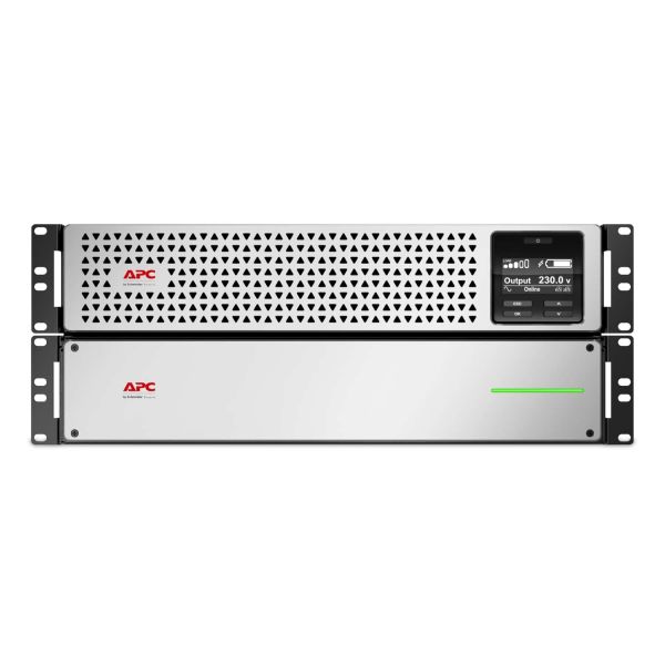 APC Smart-UPS Li-Ion SRTL2200RM4UXLI Noodstroomvoeding - 2200VA, 6x C13, 2x C19, USB, Rack/tower convertible, long runtime (SRTL2200RM4UXLI)