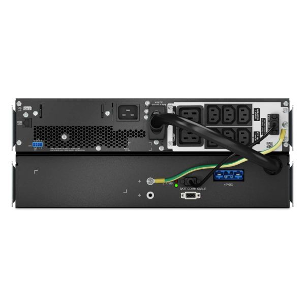 APC Smart-UPS Li-Ion SRTL2200RM4UXLI Noodstroomvoeding - 2200VA, 6x C13, 2x C19, USB, Rack/tower convertible, long runtime (SRTL2200RM4UXLI)