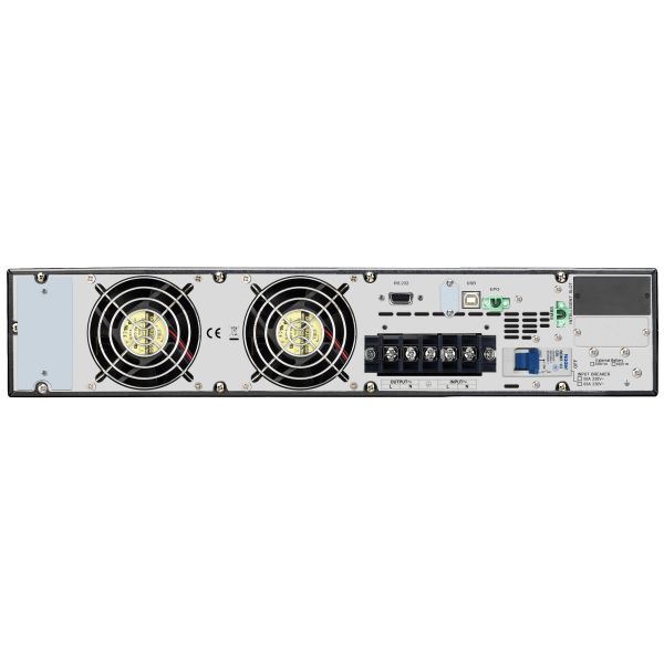 APC Easy-UPS On-Line 10000VA Noodstroomvoeding - Hardwire 1 fase uitgang, USB, Zonder railkit (SRV10KRI)