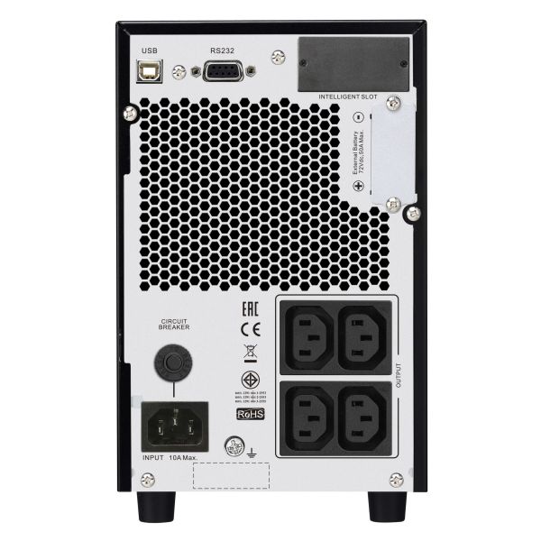 APC Easy-UPS On-Line SRV2KIL Noodstroomvoeding - 2000VA, 4x C13, USB, extendable runtime (SRV2KIL)