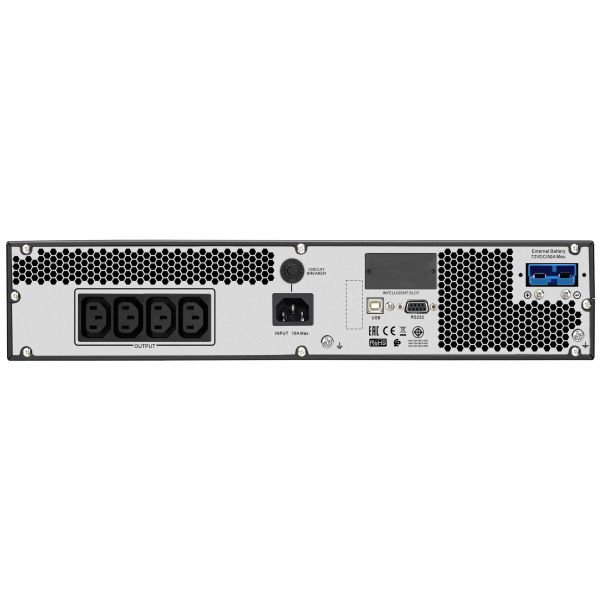 APC Easy-UPS On-Line SRV2KRILRK - 2000VA, 4x C13, USB, Railkit, extendable runtime (SRV2KRILRK) 4/4 APC Easy-UPS On-Line SRV2KRILRK - 2000VA, 4x C13, USB, Railkit, extendable runtime (SRV2KRILRK)