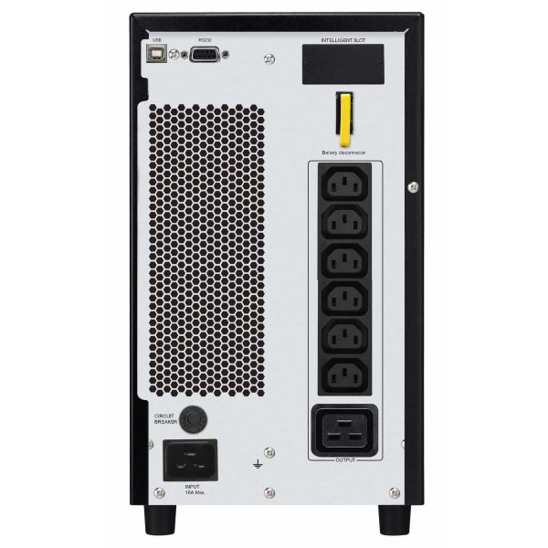 APC Easy-UPS On-Line SRV3KI - Noodstroomvoeding 6x C13, 1x C19, USB, 3000VA (SRV3KI) APC Easy-UPS On-Line SRV3KI - Noodstroomvoeding 6x C13, 1x C19, USB, 3000VA (SRV3KI)