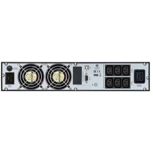 APC SRV3KRI UPS Dubbele conversie (online) 3 kVA 2400 W 7 AC-uitgang(en) (SRV3KRI)