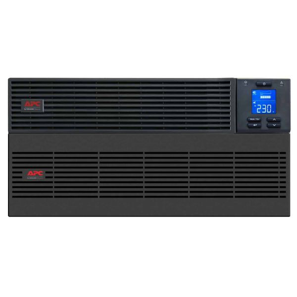 APC Easy-UPS On-Line SRV5KRILRK - 5000W/VA, Hardwire 1 fase uitgang, USB, Railkit, extendable runtime (SRV5KRILRK)