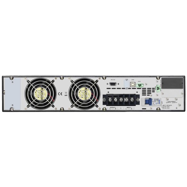 APC Easy-UPS On-Line 6000VA/W Noodstroomvoeding Hardwire 1 fase uitgang, USB, Railkit (SRV6KRIRK)