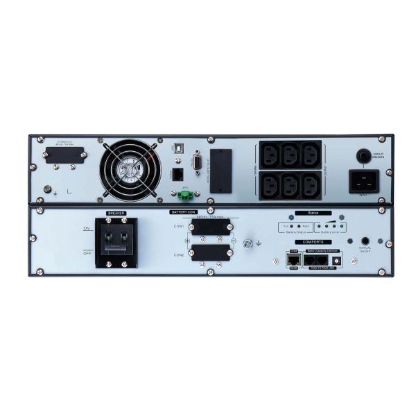 APC SRVL2KRILRK UPS Dubbele conversie (online) 2 kVA 1800 W 7 AC-uitgang(en) (SRVL2KRILRK)