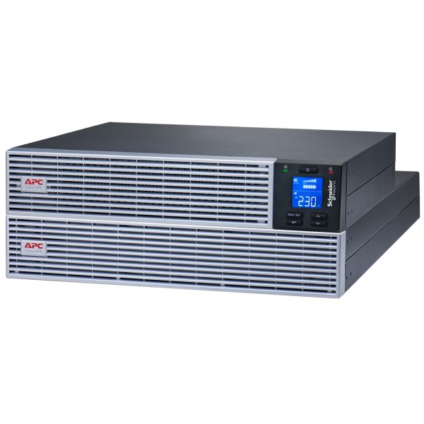 APC Easy-UPS On-Line SRVL3KRILRK Noodstroomvoeding - Li-ion, 6xC13 & 1xC19, Rack/tower convertible, extendable runtime, 3000VA (SRVL3KRILRK)