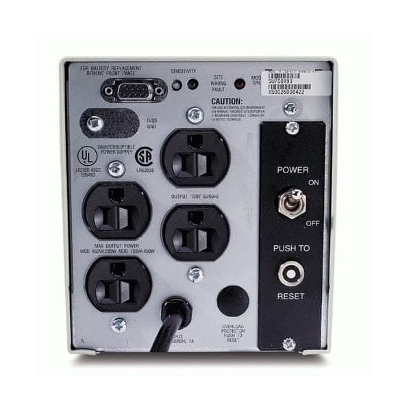 APC Smart-UPS 700VA 120V Shipboard 0,7 kVA 450 W (SU700X93)