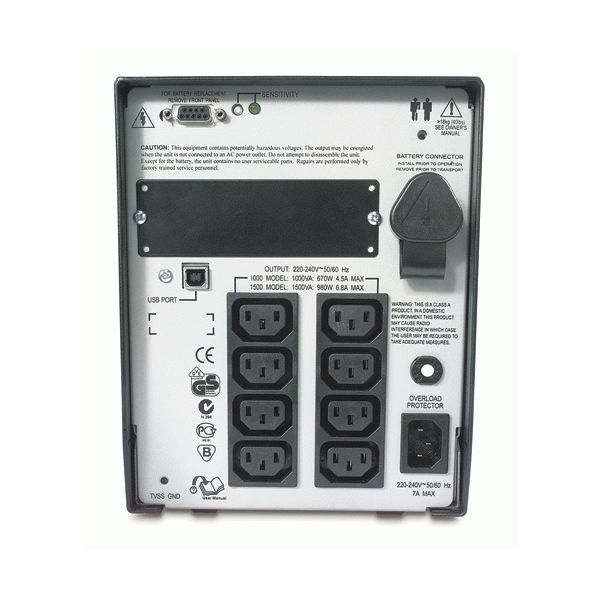 APC Smart-UPS XL 1000VA USB & Serial 230V No Battery (SUA1000UXI) APC Smart-UPS XL 1000VA USB & Serial 230V No Battery (SUA1000UXI)