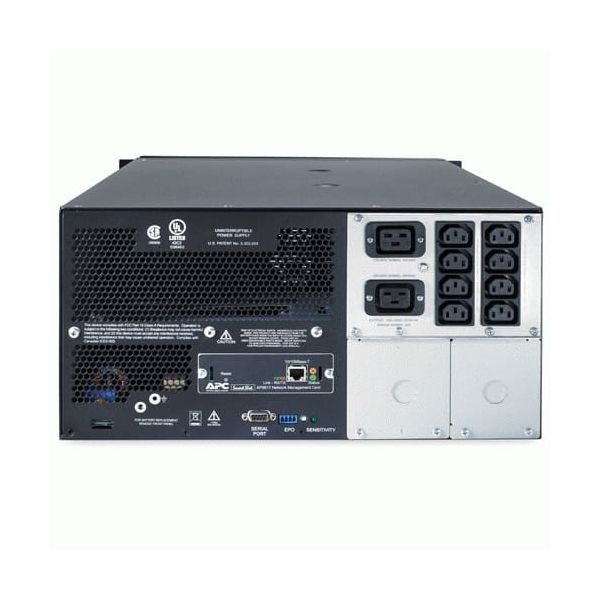 APC Smart-UPS SUA5000RMI5U 5000VA Noodstroomvoeding 8x C13, 2x C19 uitgang, NMC (SUA5000RMI5U)
