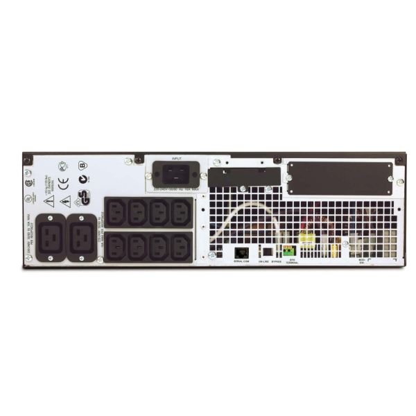 APC Smart-UPS On-Line SURTD3000XLIM Noodstroomvoeding - 3000VA, Ruggedized, DNV, 8x C13 & 2x C19, Rack/tower convertible (SURTD3000XLIM)