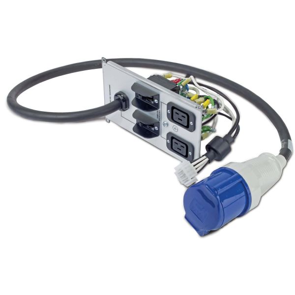 APC Symmetra RM 230V achterplaatkit m/(2) IEC320 C19 en (1) IEC 60309 (SYPD10)