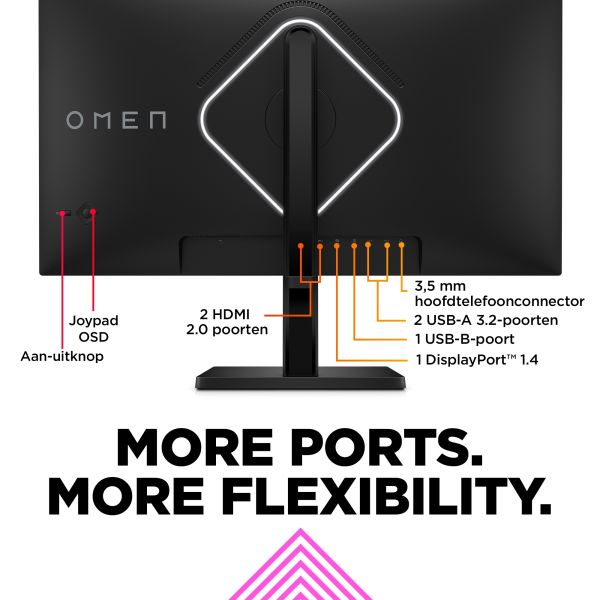 HP OMEN by HP OMEN by 27 inch FHD 240Hz Gaming Monitor - OMEN 27s (780G5E9#ABB)