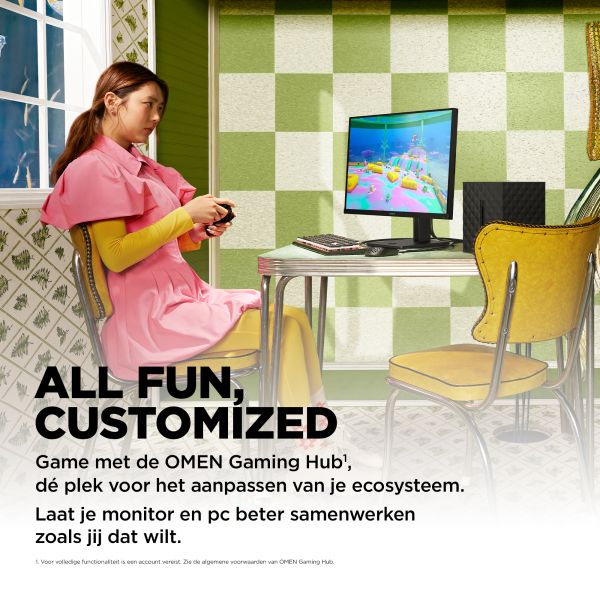 HP OMEN by HP OMEN by 31.5 inch QHD 165Hz Gaming Monitor - OMEN 32q (780K0E9#ABB)