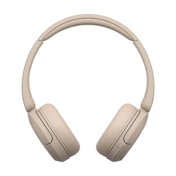 Sony WH-CH520 Headset Draadloos Hoofdband Oproepen/muziek USB Type-C Bluetooth Oplaadhouder Crème (WHCH520C.CE7)