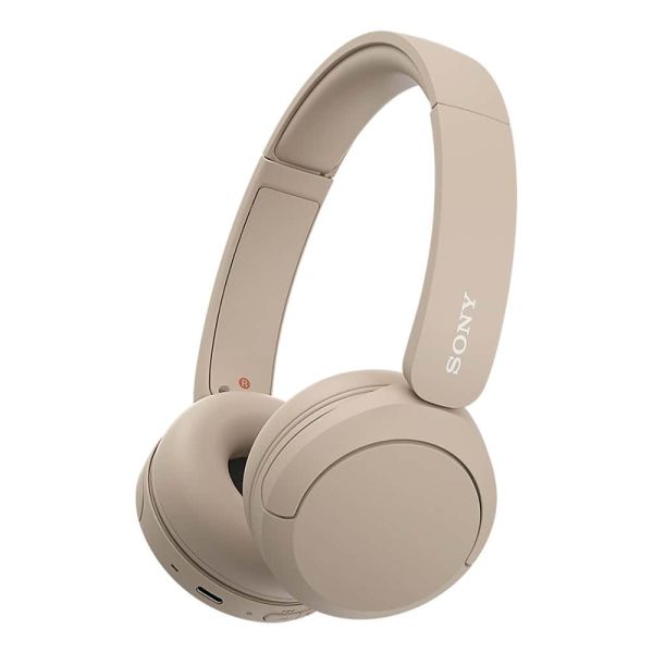 Sony WH-CH520 Headset Draadloos Hoofdband Oproepen/muziek USB Type-C Bluetooth Oplaadhouder Crème (WHCH520C.CE7)