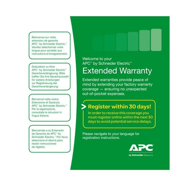APC Service Pack 1Y (WBEXTWAR1YR-SP-01A)