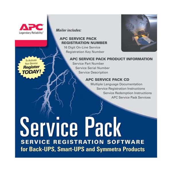APC Service Pack 1 Year Extended Warranty (WBEXTWAR1YR-SP-03)