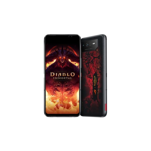 ASUS ROG Phone 6 Diablo Immortal Edition 17,2 cm (6.78") Dual SIM Android 12 5G USB Type-C 16 GB 512 GB 6000 mAh Zwart, Rood (90AI00B9-M002X0)