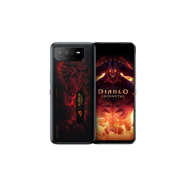 ASUS ROG Phone 6 Diablo Immortal Edition 17,2 cm (6.78") Dual SIM Android 12 5G USB Type-C 16 GB 512 GB 6000 mAh Zwart, Rood (90AI00B9-M002X0)