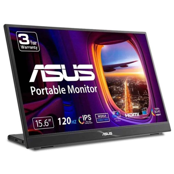 ASUS ZenScreen MB16QHG computer monitor 40,6 cm (16") 2560 x 1600 Pixels WQXGA LCD Zwart (90LM08NG-B01170)