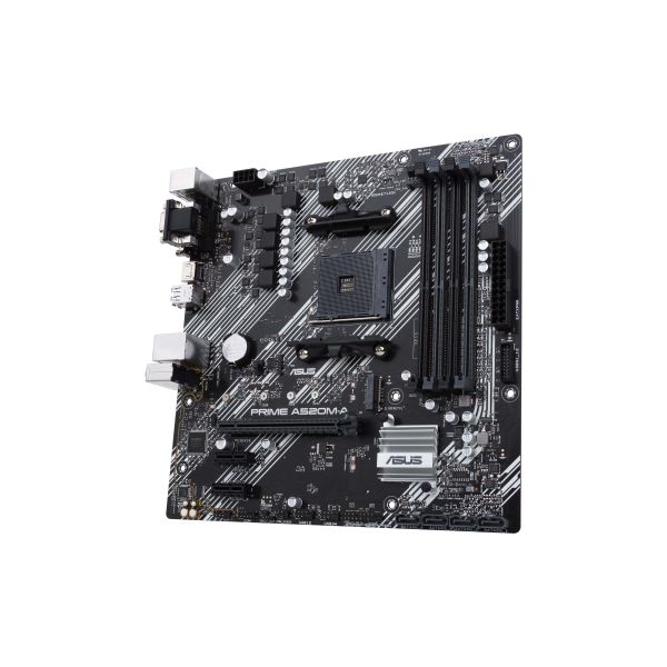 ASUS PRIME A520M-A II/CSM AMD A520 Socket AM4 micro ATX (90MB17H0-M0EAYC)