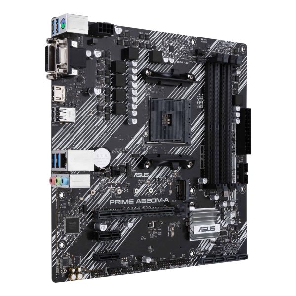 ASUS PRIME A520M-A II/CSM AMD A520 Socket AM4 micro ATX (90MB17H0-M0EAYC)