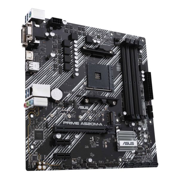 ASUS PRIME A520M-A II/CSM AMD A520 Socket AM4 micro ATX (90MB17H0-M0EAYC)