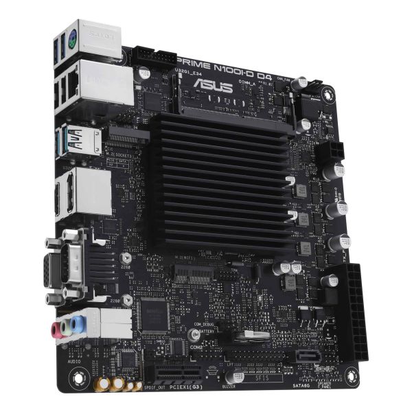 ASUS PRIME N100I-D D4 NA (geïntegreerde CPU) mini ITX (90MB1F70-M0EAYC)