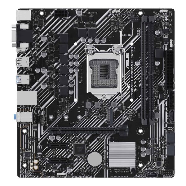 ASUS PRIME H510M-E R2.0 Intel H470 LGA 1200 (Socket H5) micro ATX (90MB1FQ0-M0EAY0)