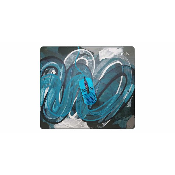 Xtrfy GP4 Game-muismat Zwart, Blauw, Grijs (XG-GP4-L-BLUE)