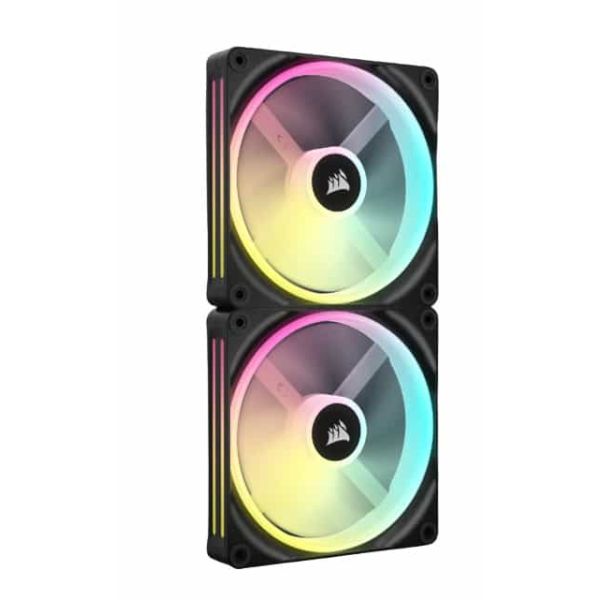 Corsair CO-9051004-WW koelsysteem voor computers Computer behuizing Ventilator 14 cm Zwart, Wit 2 stuk(s) (CO-9051004-WW)