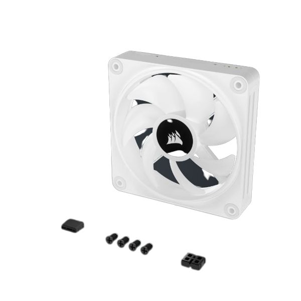 Corsair CO-9051006-WW koelsysteem voor computers Computer behuizing Ventilator 12 cm Wit 3 stuk(s) (CO-9051006-WW)