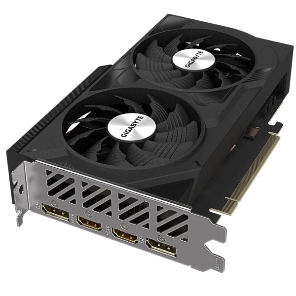 Gigabyte GeForce RTX 4060 WINDFORCE OC 8G NVIDIA 8 GB GDDR6 (GV-N4060WF2OC-8GD)