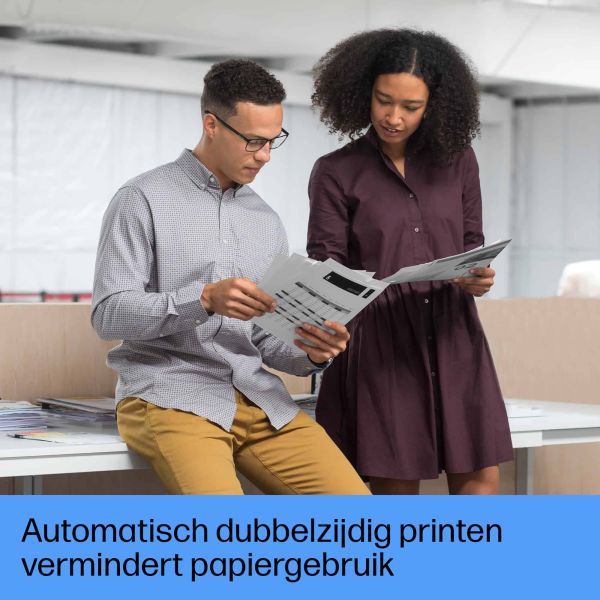 HP LaserJet Pro MFP 4102dw printer, Zwart-wit, Printer voor Kleine en middelgrote ondernemingen, Printen, kopiëren, scannen, Draadloos; Geschikt voor Instant Ink; Printen vanaf een telefoon of tablet; Automatische documentinvoer (2Z622F)