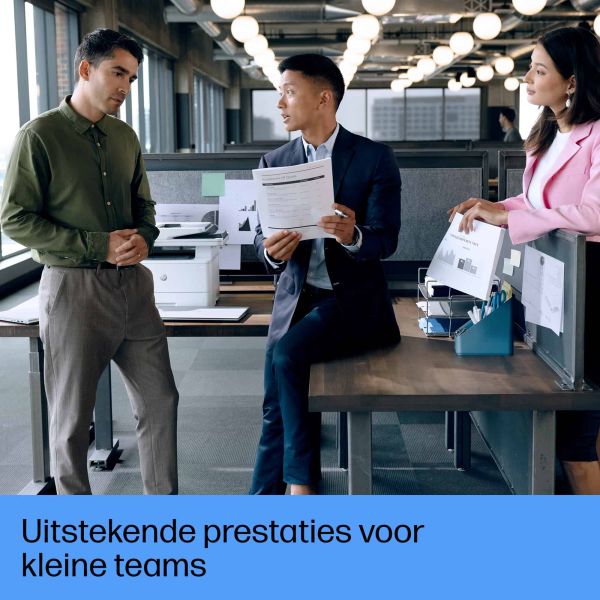 HP LaserJet Pro MFP 4102dw printer, Zwart-wit, Printer voor Kleine en middelgrote ondernemingen, Printen, kopiëren, scannen, Draadloos; Geschikt voor Instant Ink; Printen vanaf een telefoon of tablet; Automatische documentinvoer (2Z622F)
