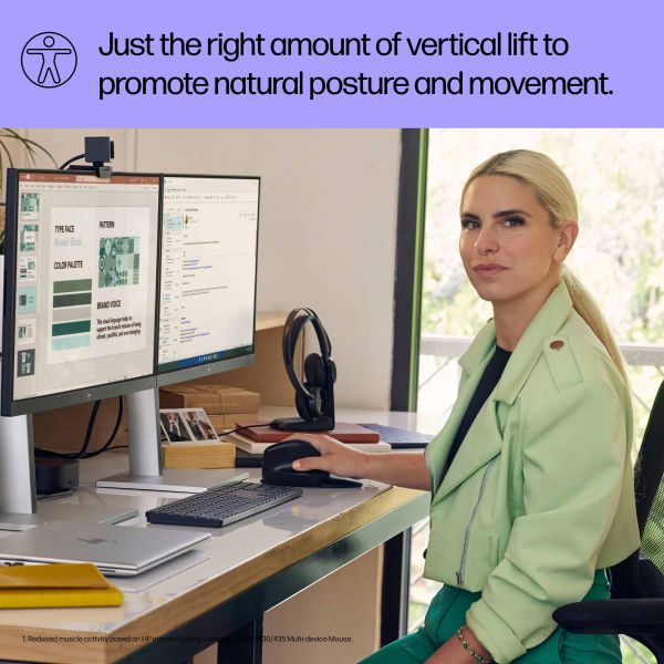 HP 925 ergonomische verticale muis (6H1A5AA)
