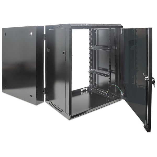 Intellinet 712019 rack 15U Wandrek Zwart (712019)
