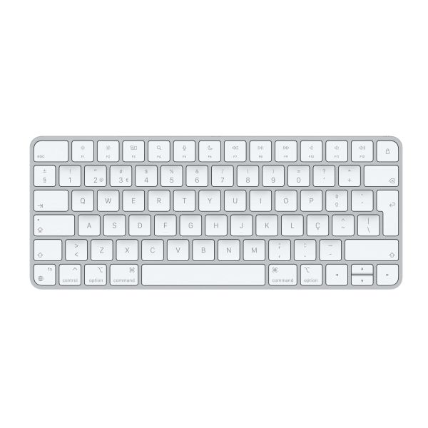 Apple Magic toetsenbord USB + Bluetooth Portugees Aluminium, Wit (MK2A3PO/A)
