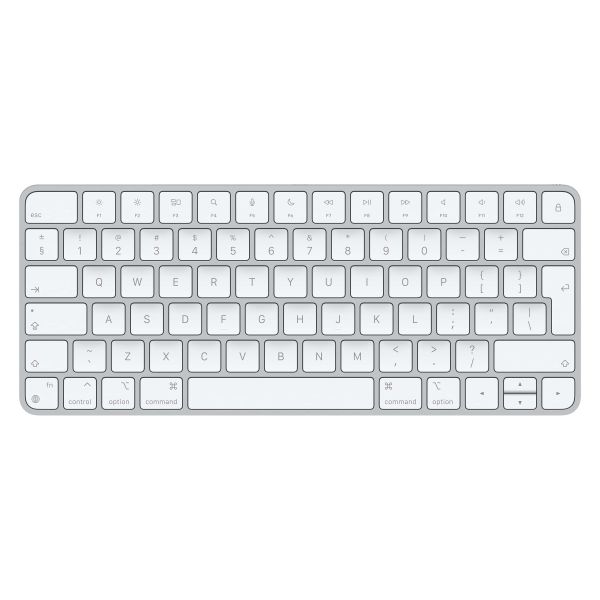 Apple Magic toetsenbord USB + Bluetooth Engels Aluminium, Wit (MK2A3Z/A)