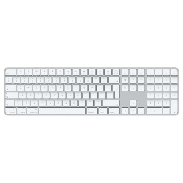 Apple Magic toetsenbord USB + Bluetooth Engels Aluminium, Wit (MK2C3Z/A)